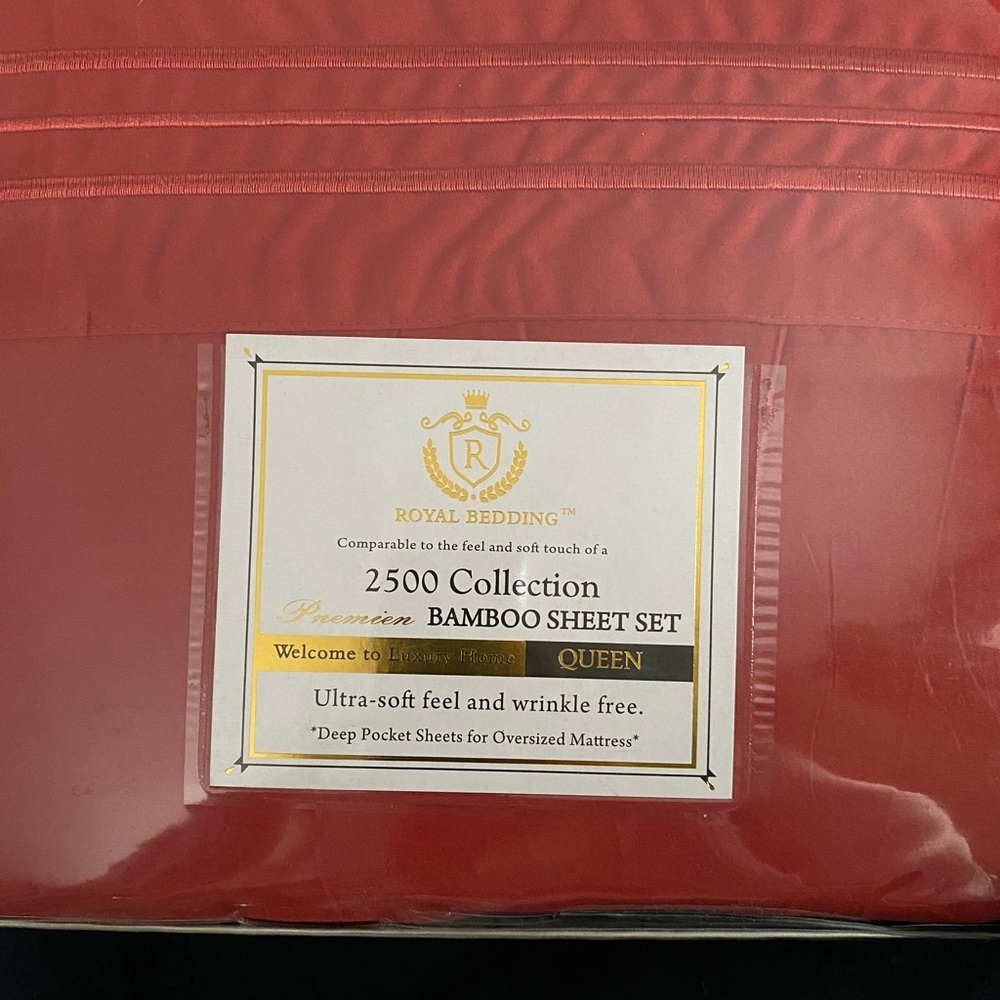 Royal Bedding bamboo queen sheet set